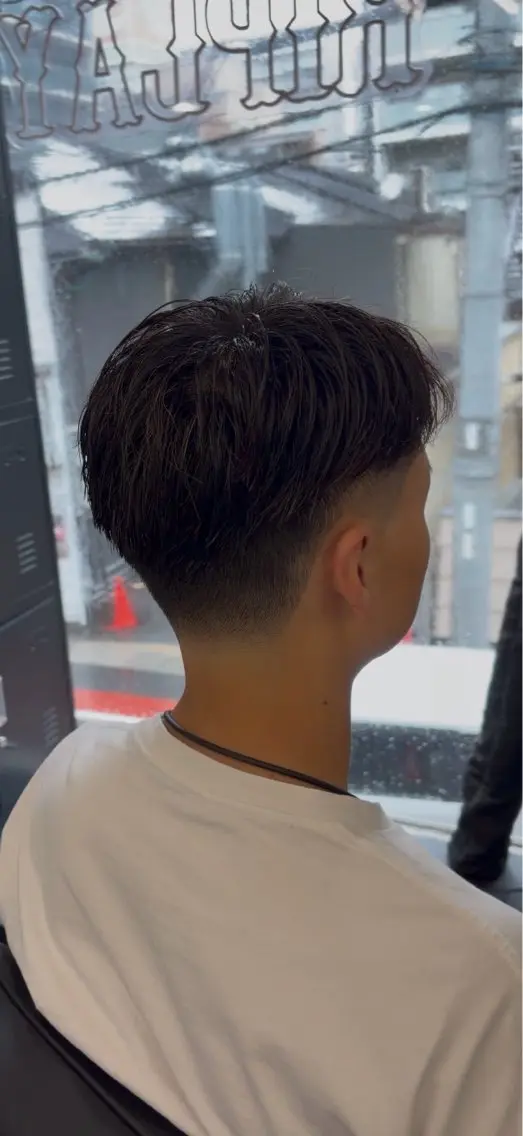 メンズ フェードカット カット RIPLAY/草津 田中凜鳳のヘアスタイル