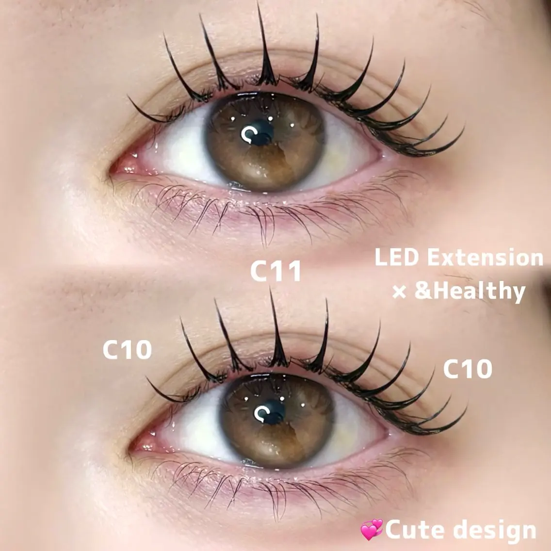 マツエク・マツパ マツエク LASHmuse MISAKIのマツエク・マツパデザイン