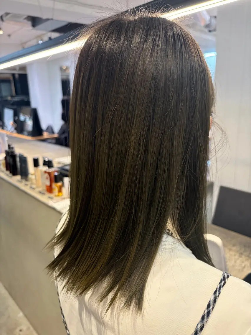 カラー ヘアカラー ALBUM りくのヘアスタイル