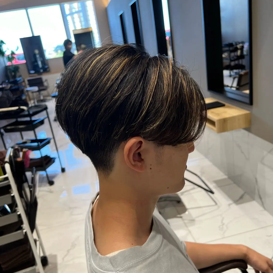 ショート メンズ カット ルクール喜多町店 コムロのヘアスタイル