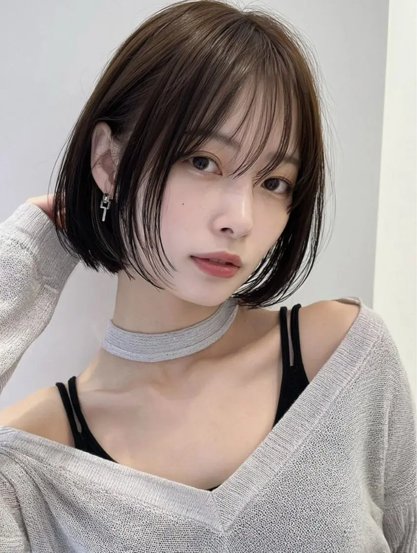 ショート 髪質改善 ショートヘア カット 🤍千葉 晴心/髪質改善🤍のヘアスタイル