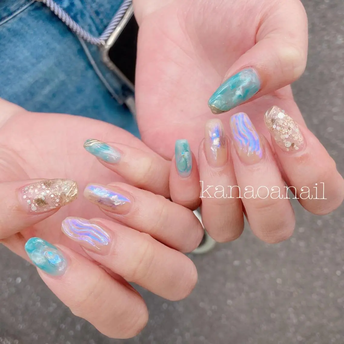 ネイル 地爪育成💅 kanaoanailのネイルデザイン