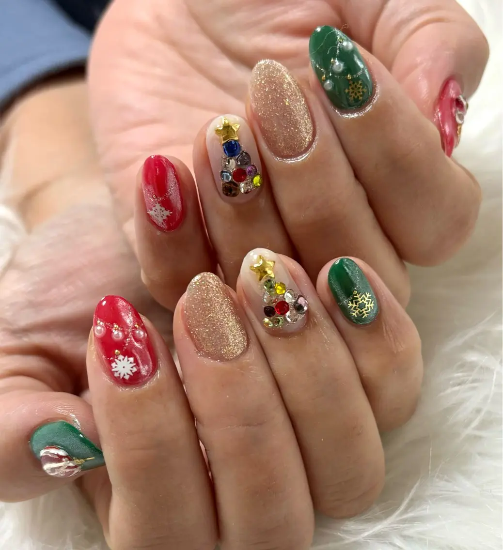 ネイル ハンドネイル nail salon HIRUKANAのネイルデザイン