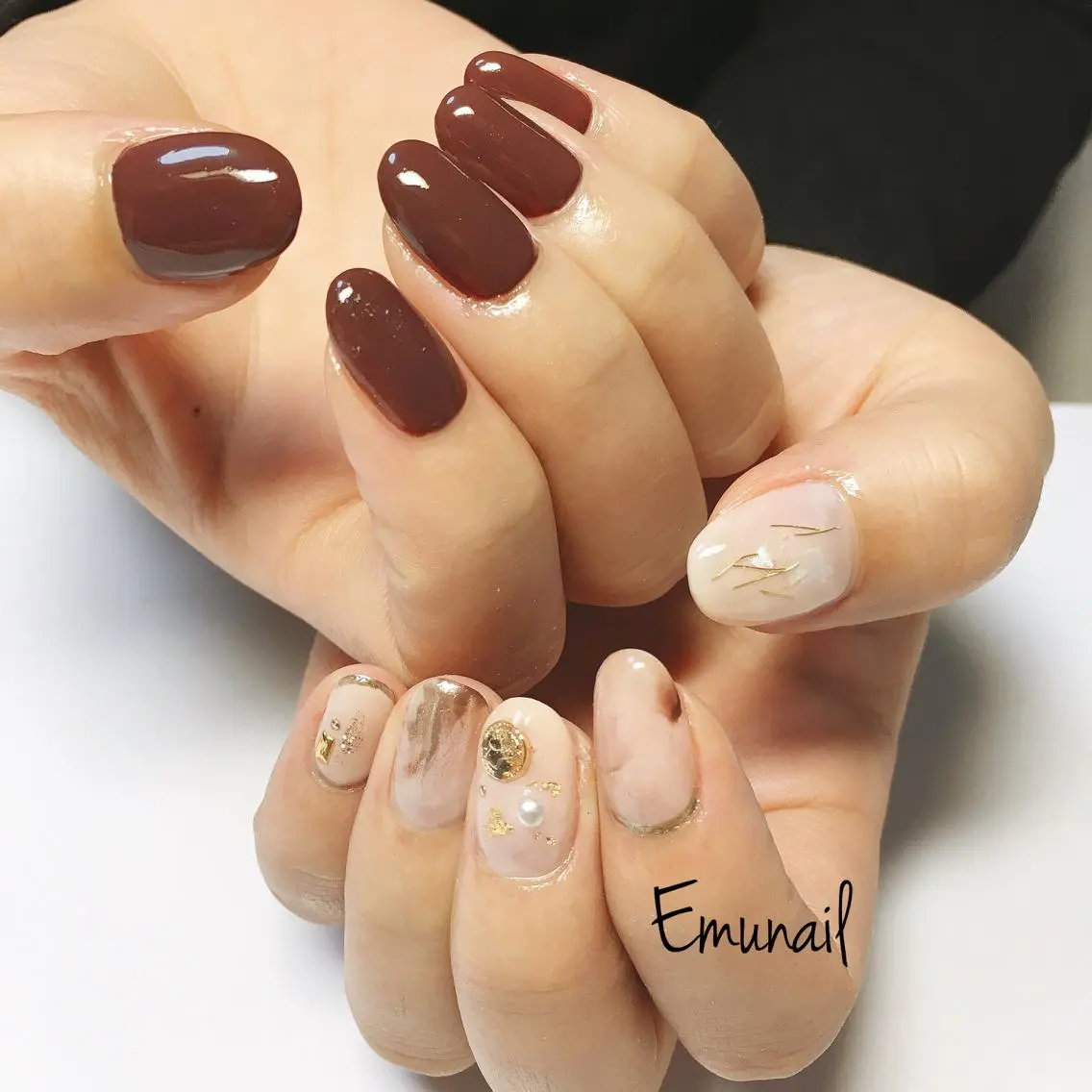 ネイル ハンドネイル Emu Nailのネイルデザイン