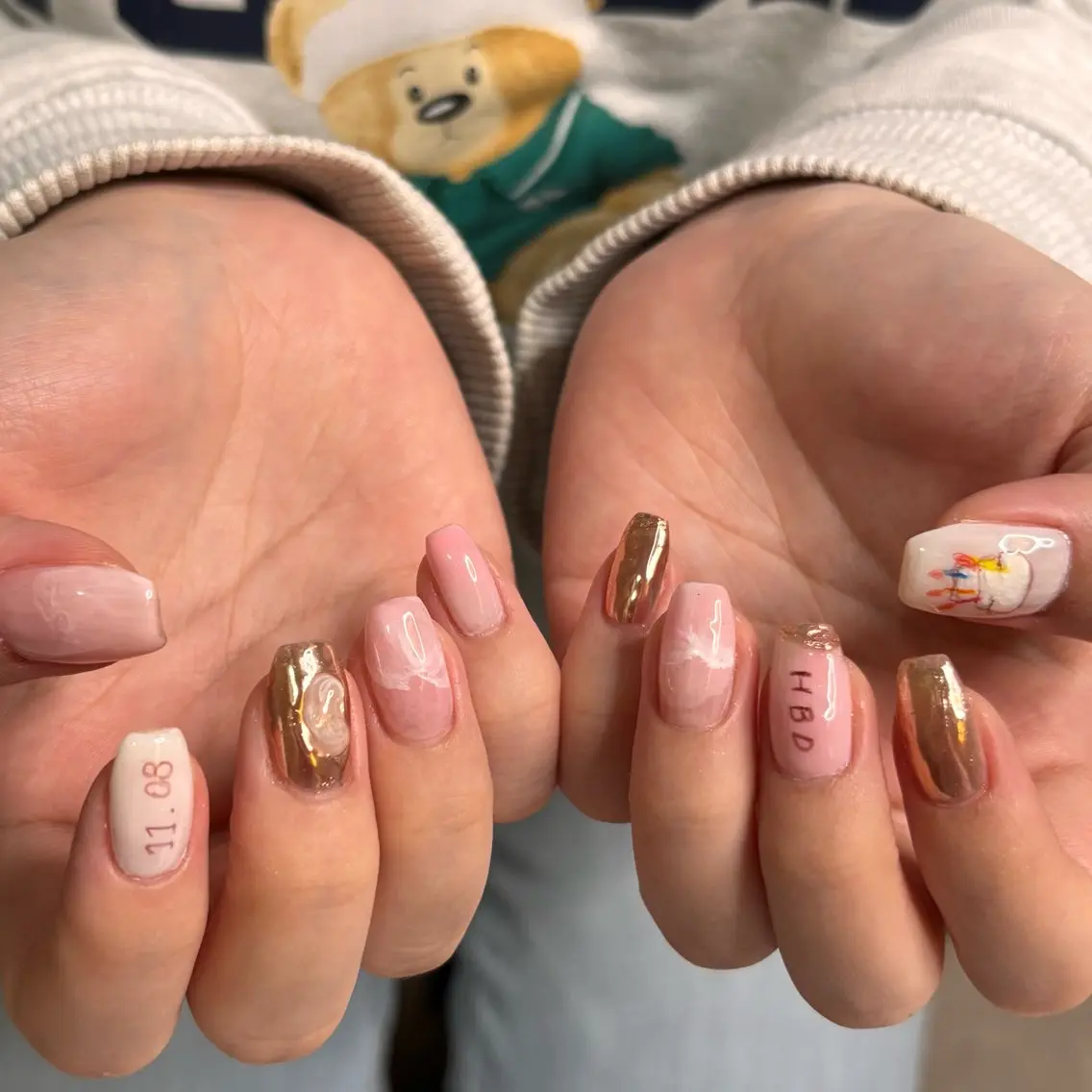 ネイル ショートネイル ハンドネイル mood mitsukiのネイルデザイン