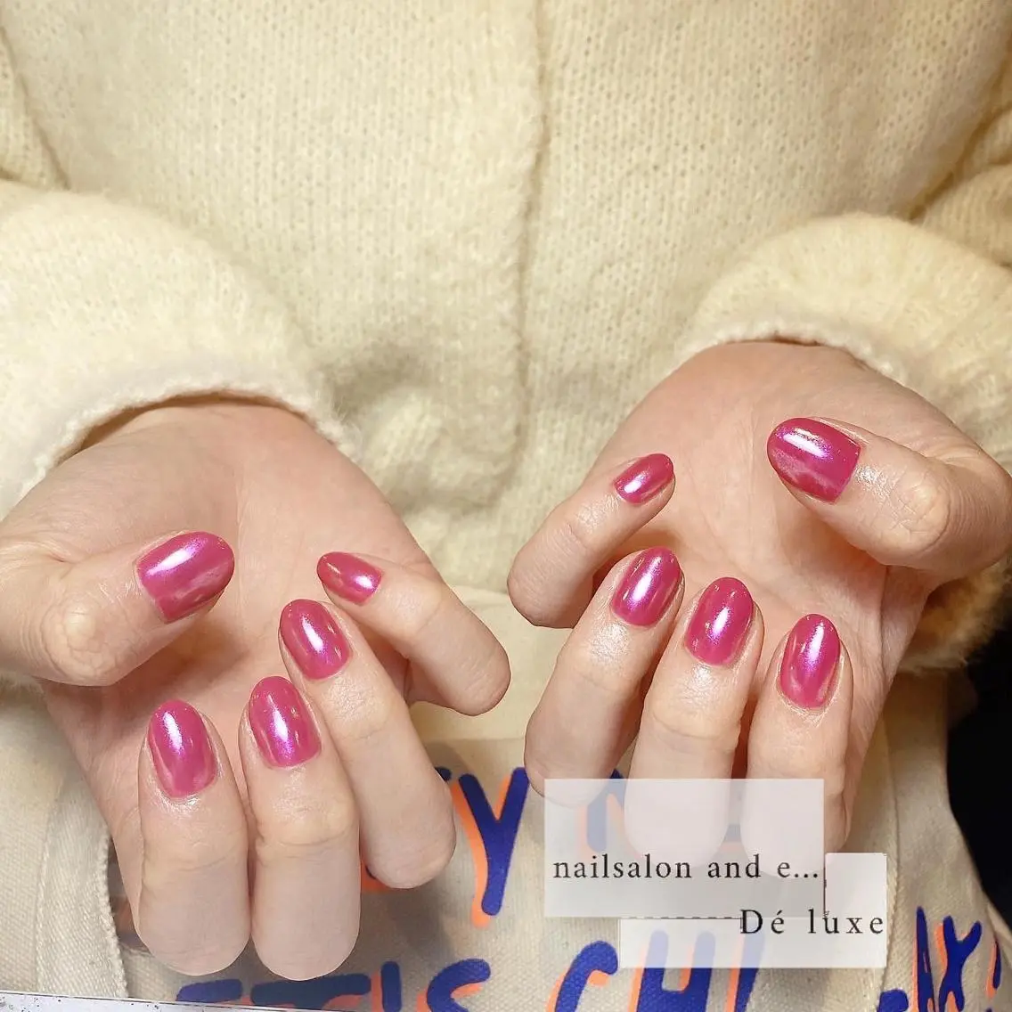 ネイル ジェルネイル ミラーネイル ニュアンスネイル オフィスネイル ワンカラーネイル nailsalon mur.のネイルデザイン
