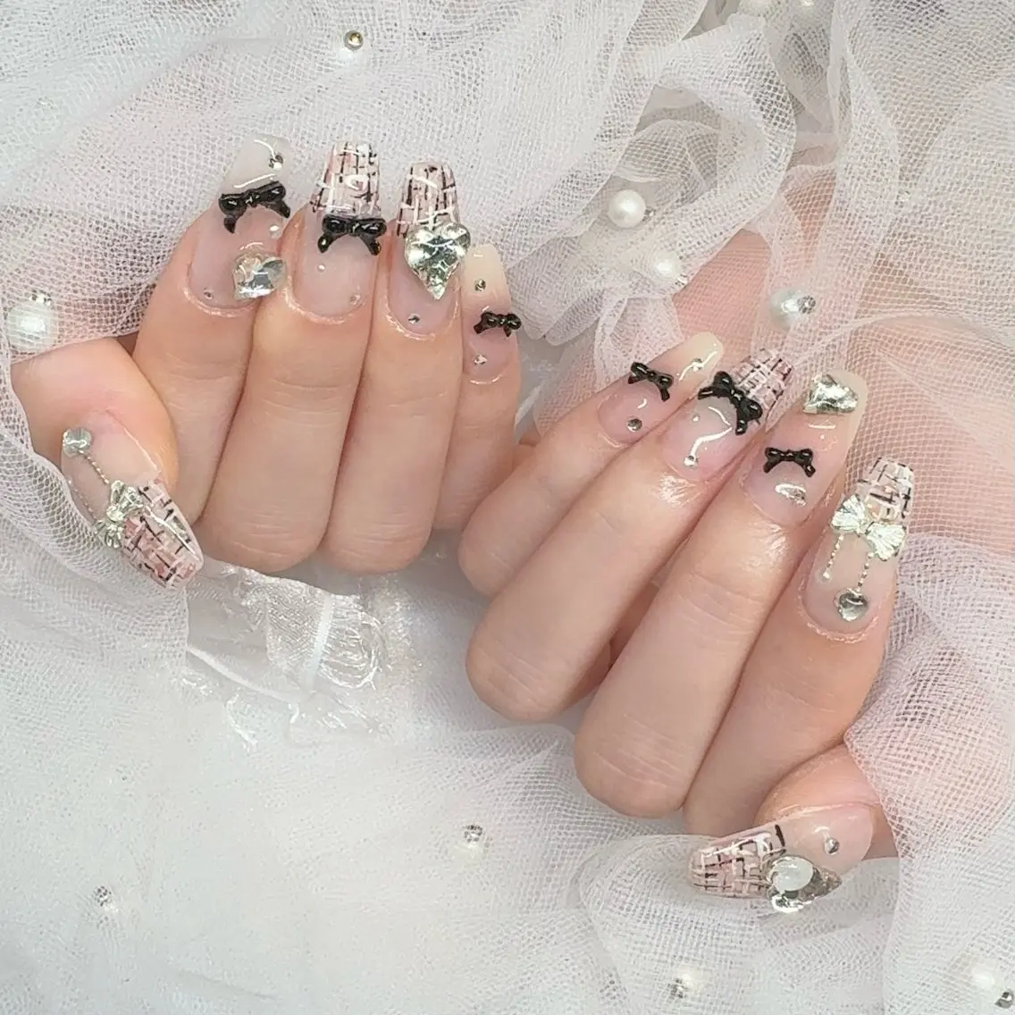 ネイル ハンドネイル ☁️BLITZ 🎀笠原雪音🎀のネイルデザイン
