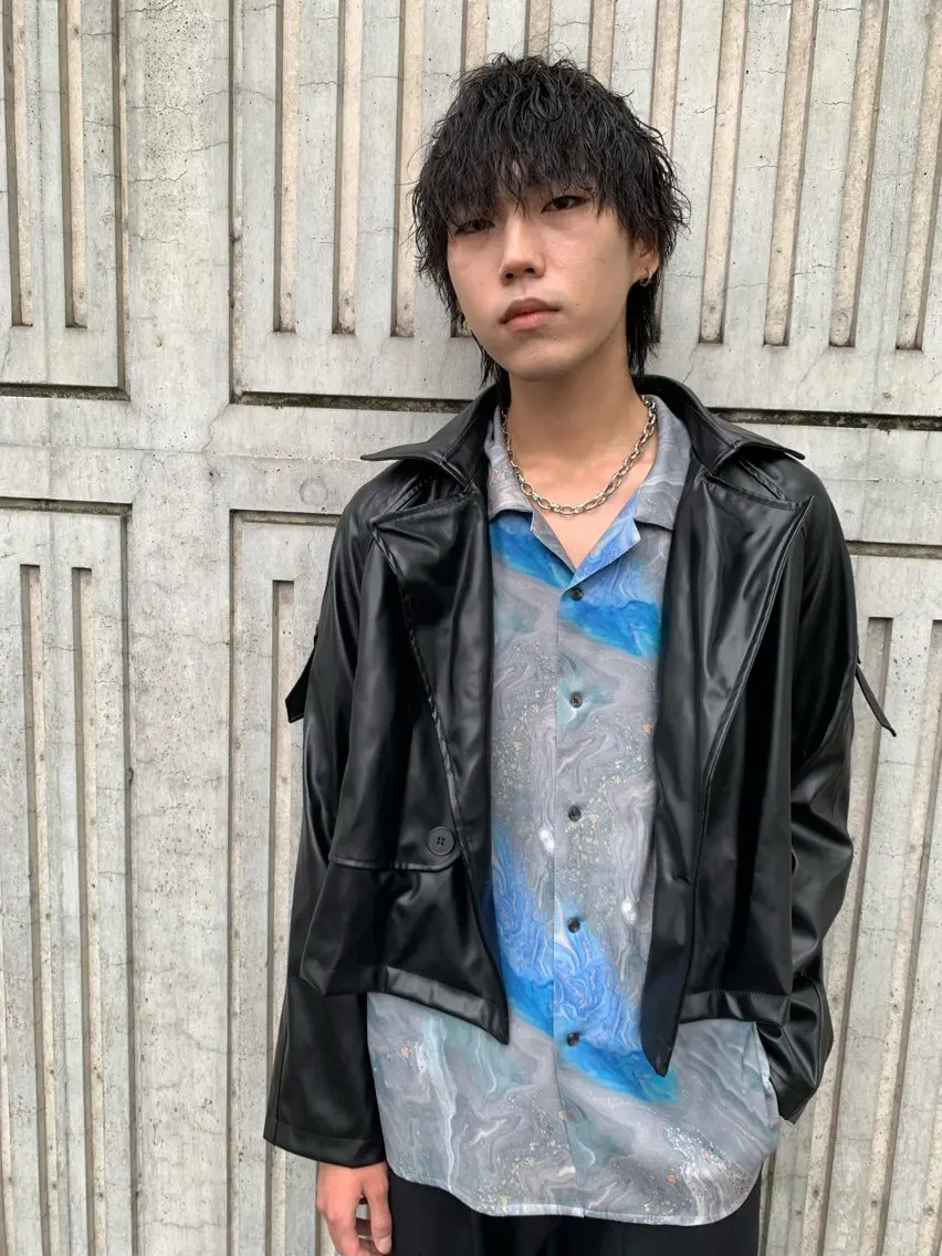 ショート パーマ カット パーマ イーストハムネオ高木 亮人🌿のヘアスタイル