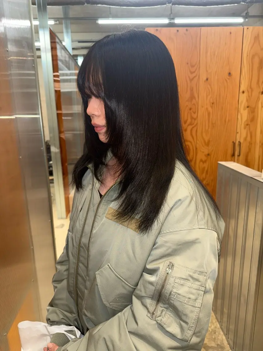 ミディアム カラー ヘアカラー KAAI ㅤのヘアスタイル