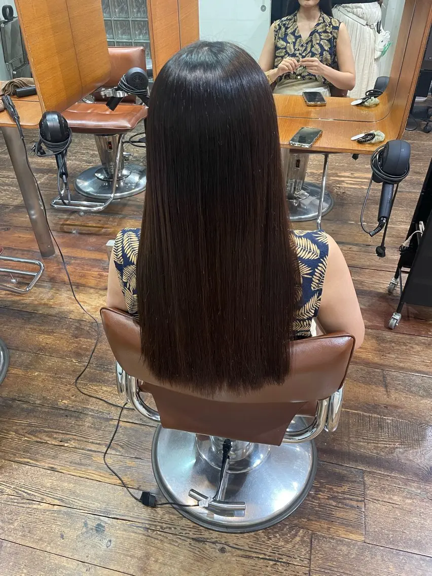ロング 🤍透明感カラー 🫧みさきのヘアスタイル
