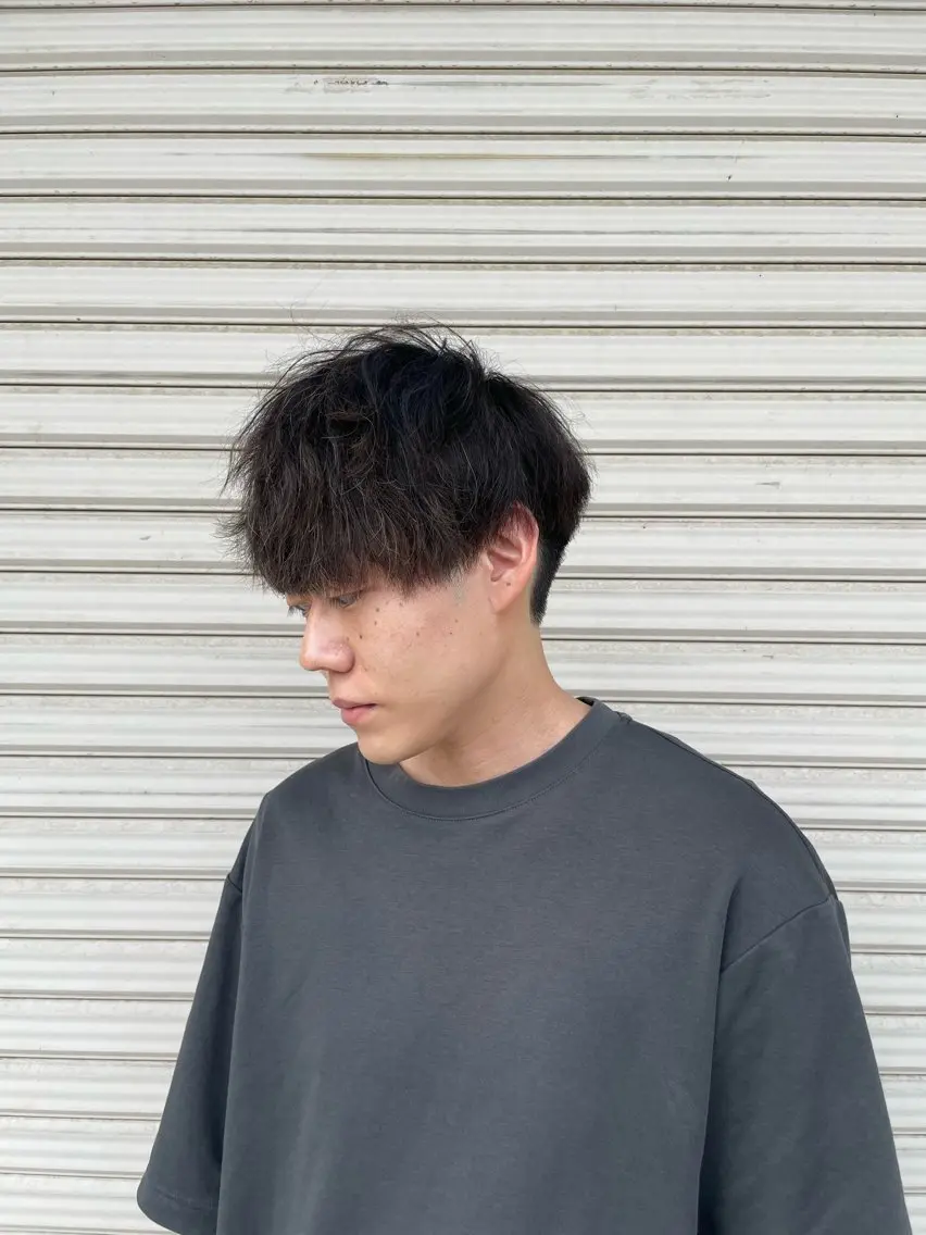 ミディアム 星野 義樹のヘアスタイル