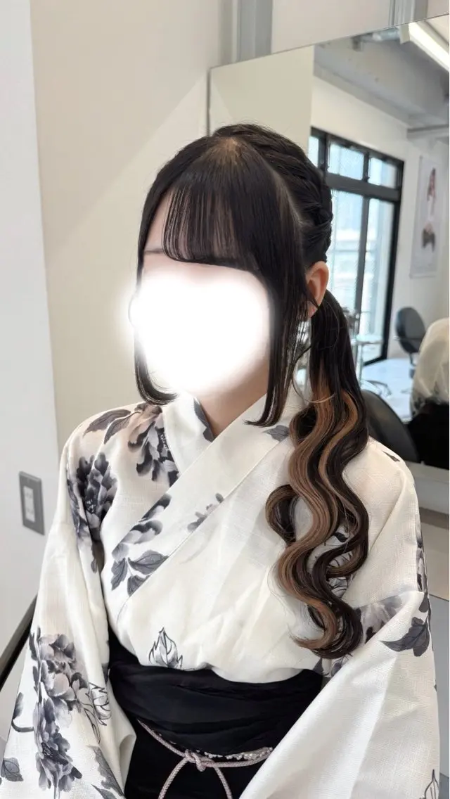 ヘアアレンジ 浴衣 ヘアセット レオ /ViVIEのヘアスタイル