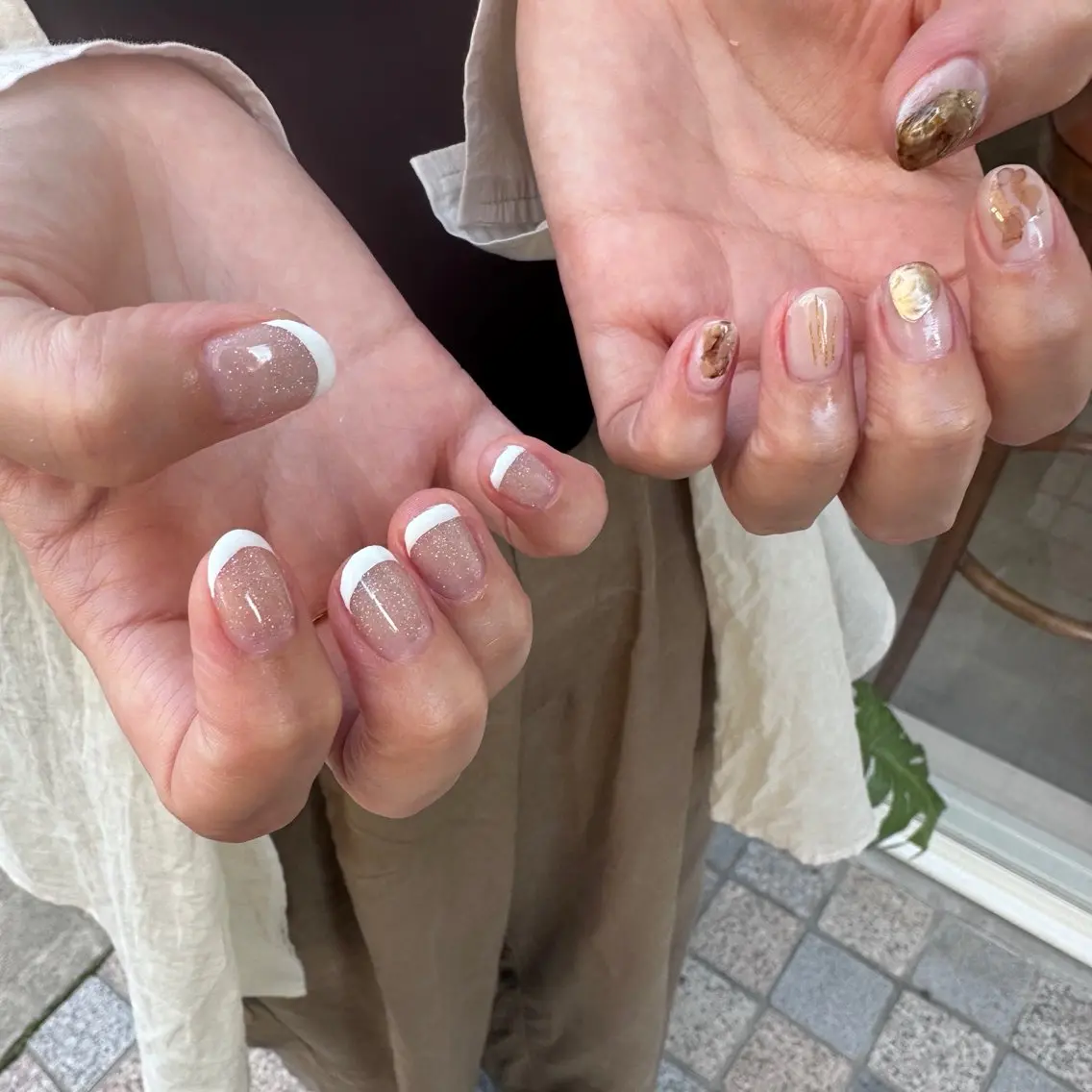 ネイル ニュアンスネイル ICI イスィ keiのネイルデザイン