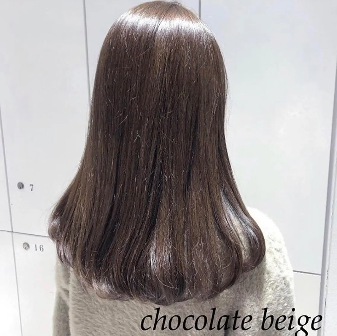 ロング カラー ヘアアレンジ ベージュカラー 透明感カラー 古山 結季🌙🖤のヘアスタイル