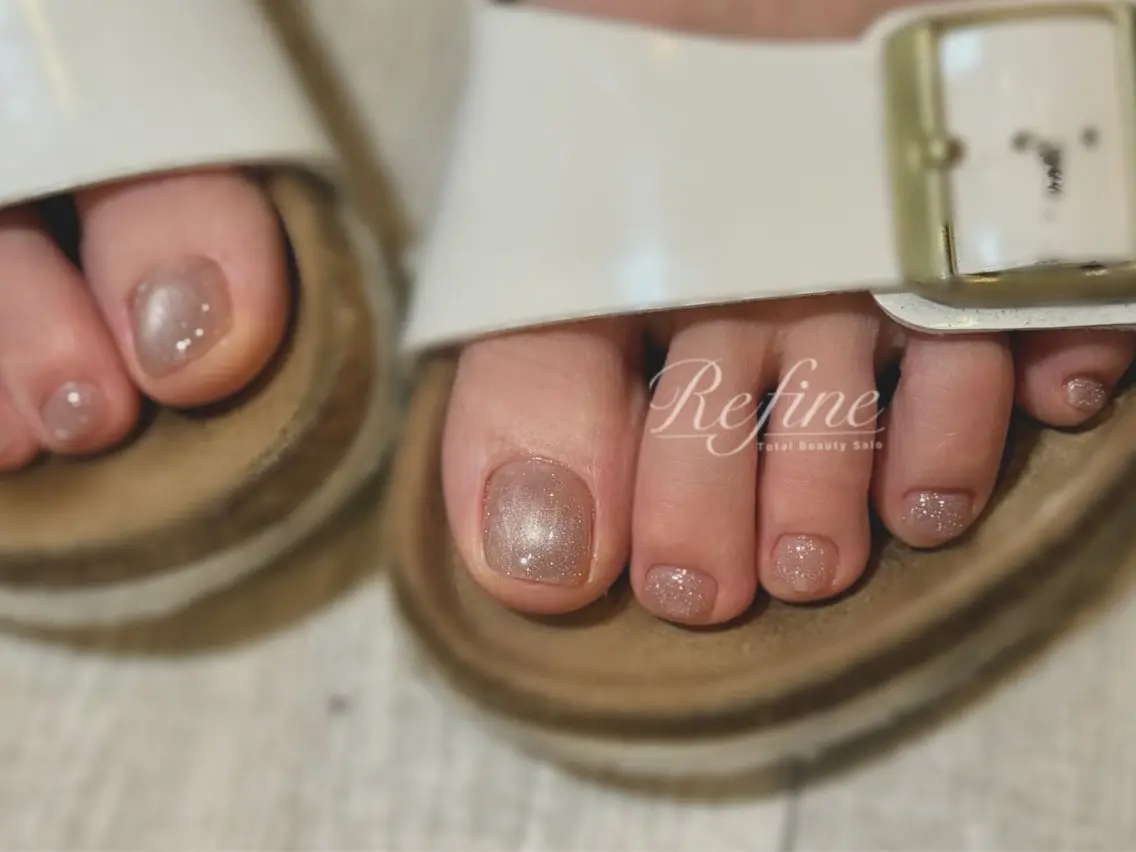 ネイル フットネイル Refine ネイリスト　坂本のネイルデザイン