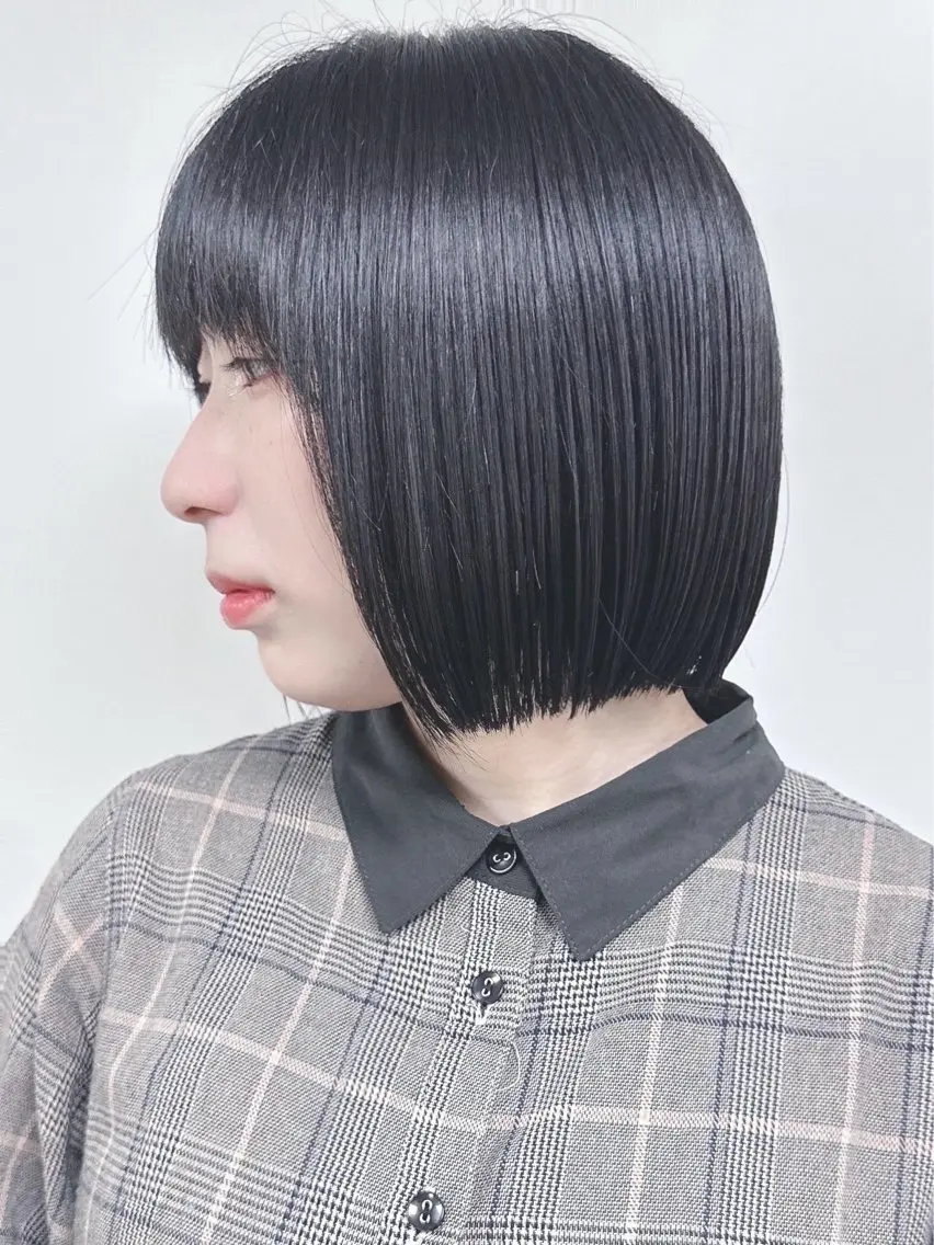 ショート ボブ/ゆるふわ ボブパーマ/とういのヘアスタイル