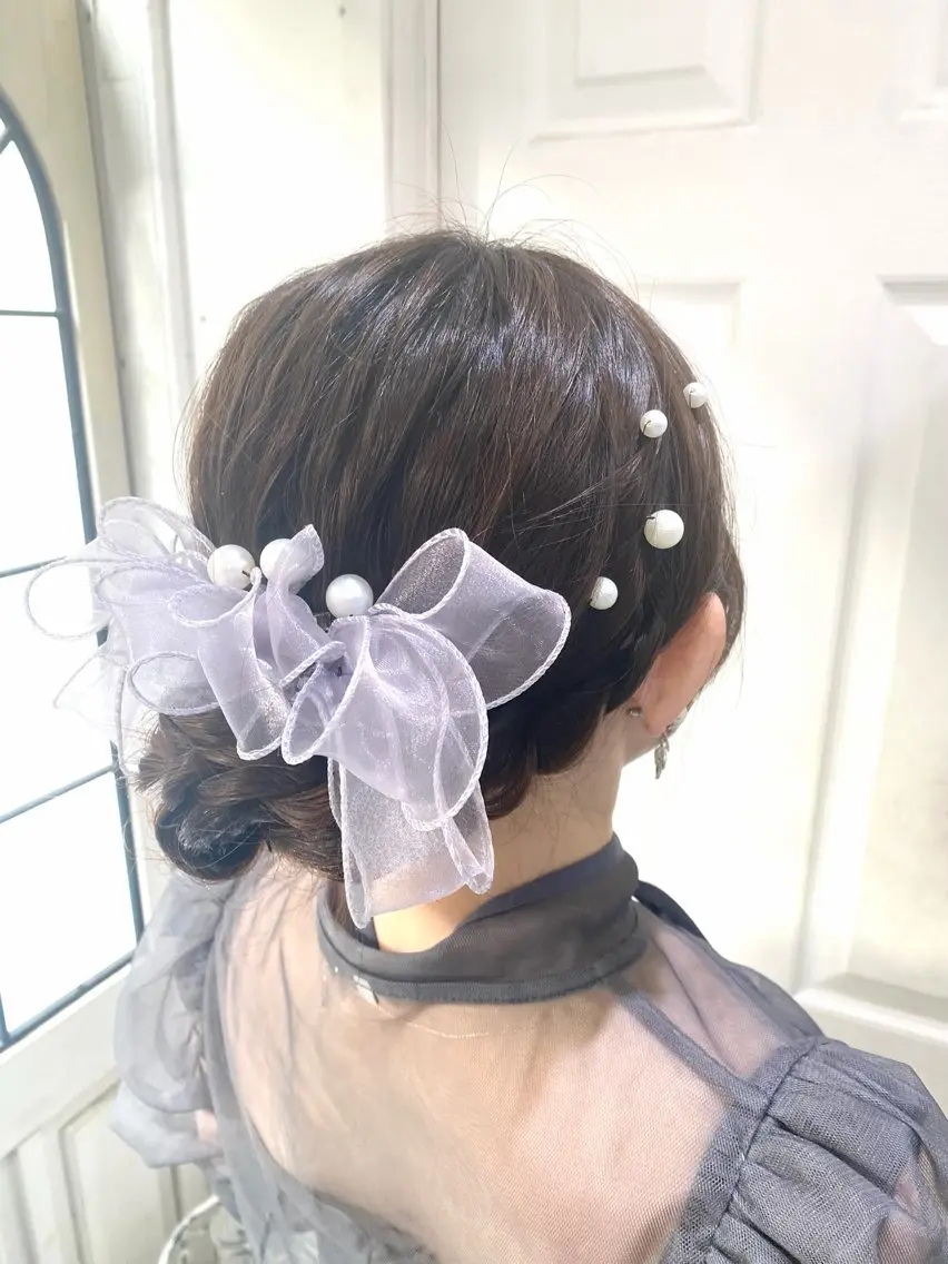 ヘアアレンジ ヘアセット uros.中目黒 moekaのヘアスタイル