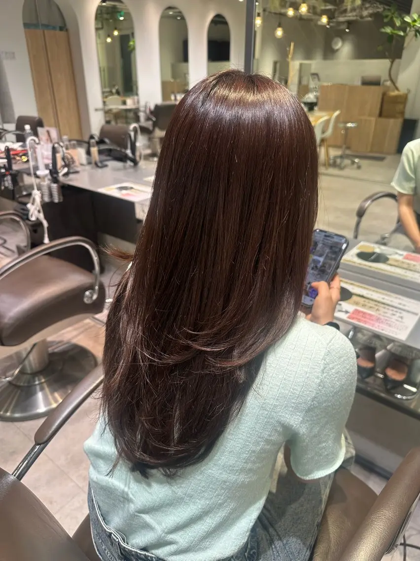 カラー 村上 優央のヘアスタイル
