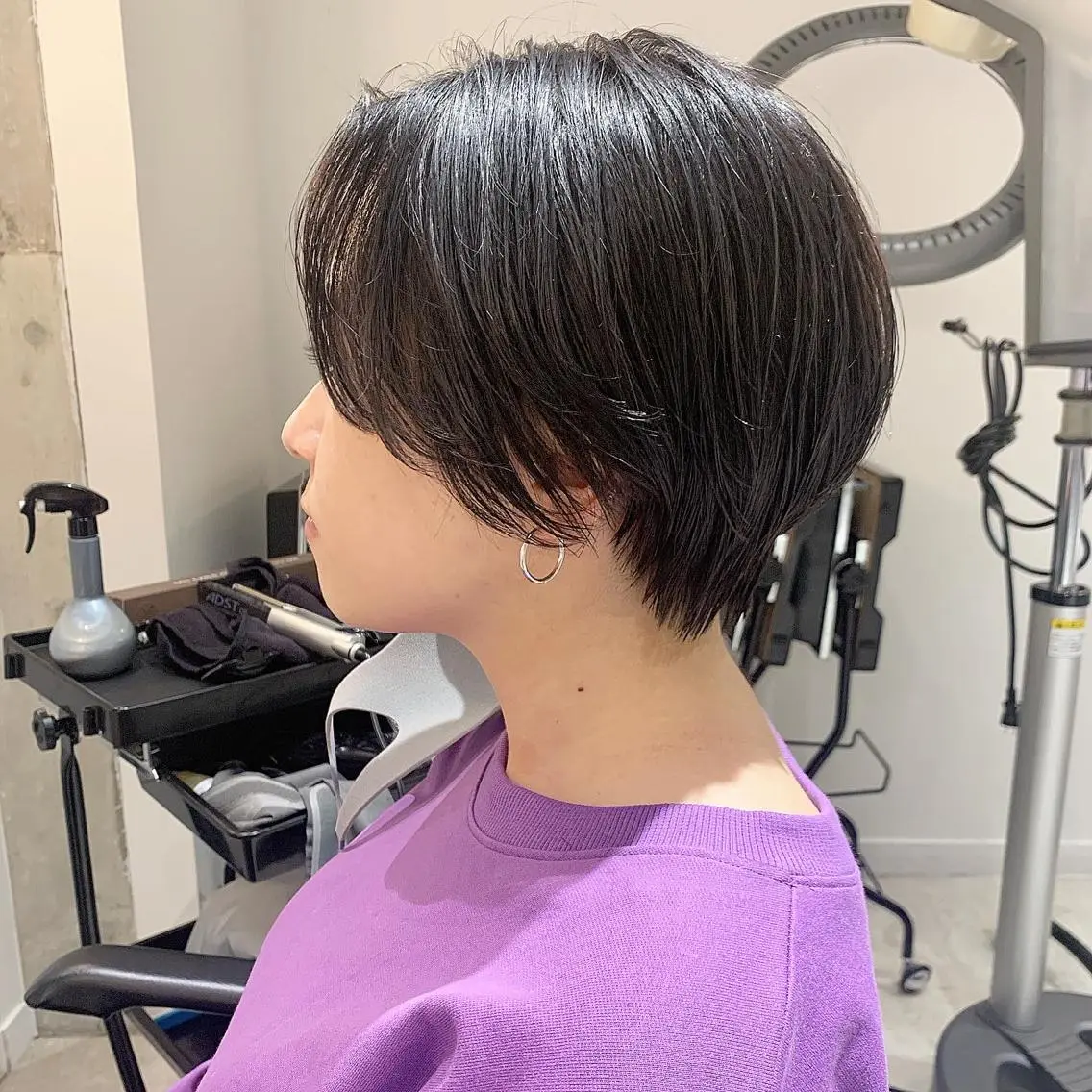 ショート カラー 髪質改善 RYOのヘアスタイル