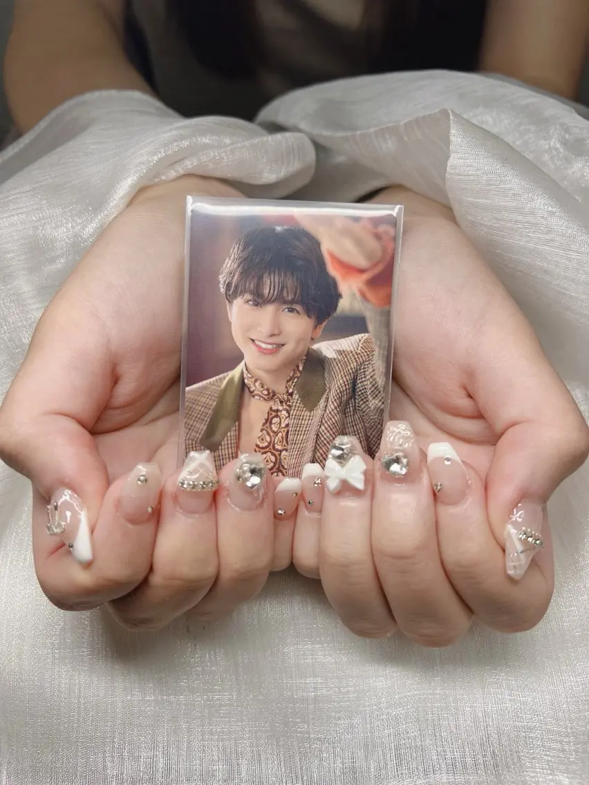 ネイル 長さ出し グラデーション キラキラネイル マグネットネイル ニュアンスネイル Lee Nails チップ長さだし専門店のネイルデザイン