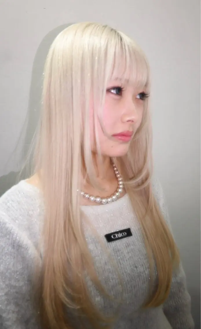 ロング いのうえ あやののヘアスタイル