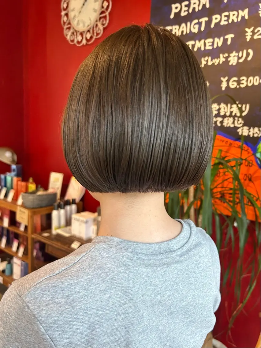 カラー オリーブカラー ORe'S HAIR BE　GLaDまなみのヘアスタイル
