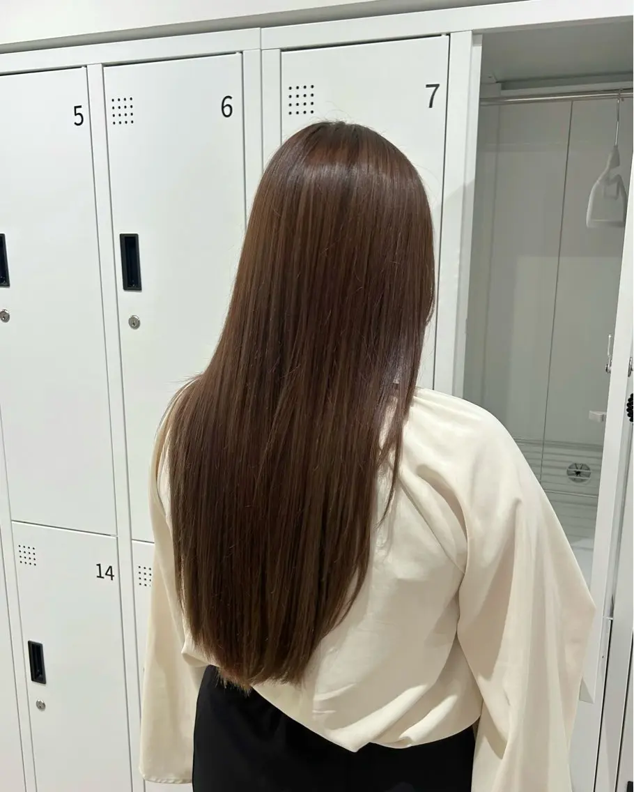 ロング カット ヘアカラー 透明感/似合わせ/ 村田七夕のヘアスタイル
