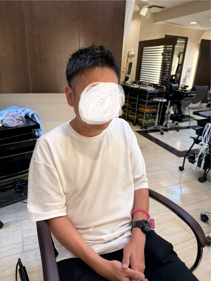 メンズ メンズベリーショート 青山 光のヘアスタイル