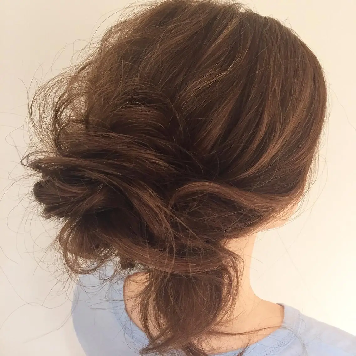 ロング お団子ヘア kawakita yoshinoriのヘアスタイル