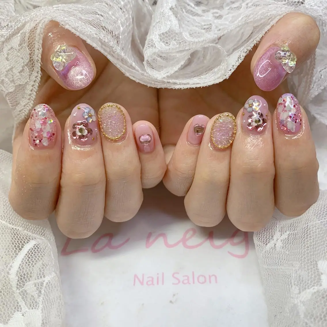 ネイル La neige* yuki 🐩🌙のネイルデザイン