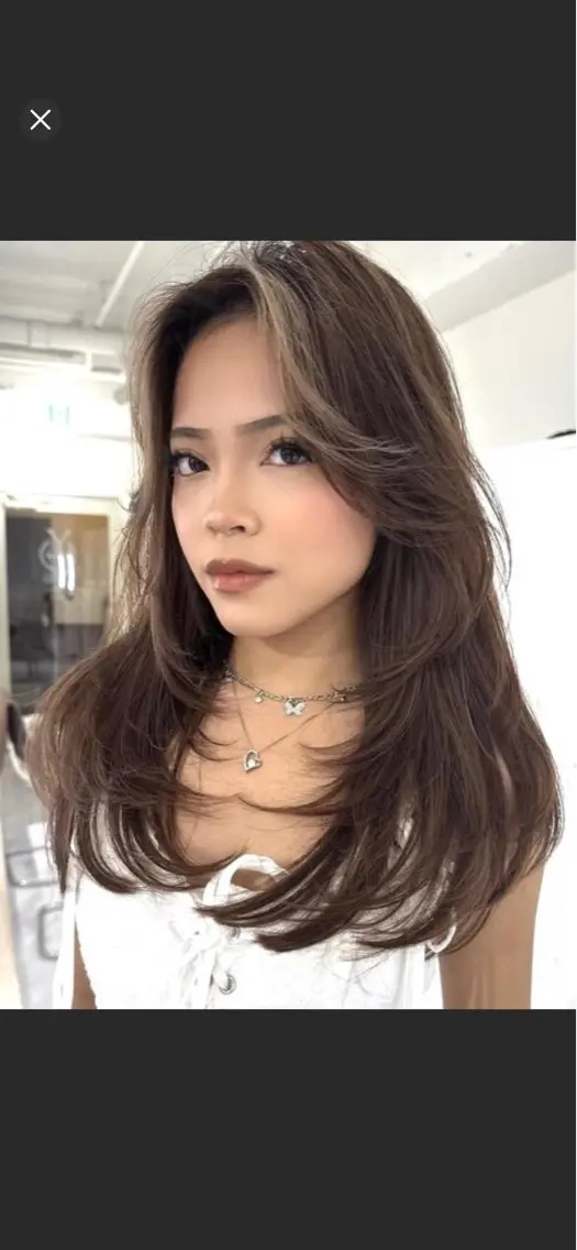 ロング MANA/上野/ レイヤーカット🖤のヘアスタイル