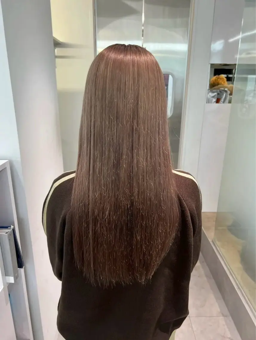 カラー ヘアカラー ボブ.透明感カラー 特化/Aika🎀のヘアスタイル