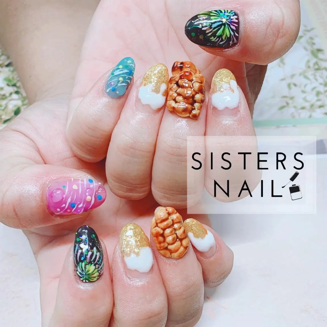 ネイル ハンドネイル ハンドケア sisters nail.fのネイルデザイン