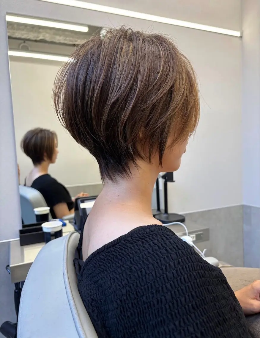 ショート 若見えショート特化 /天神大名/ハルナのヘアスタイル