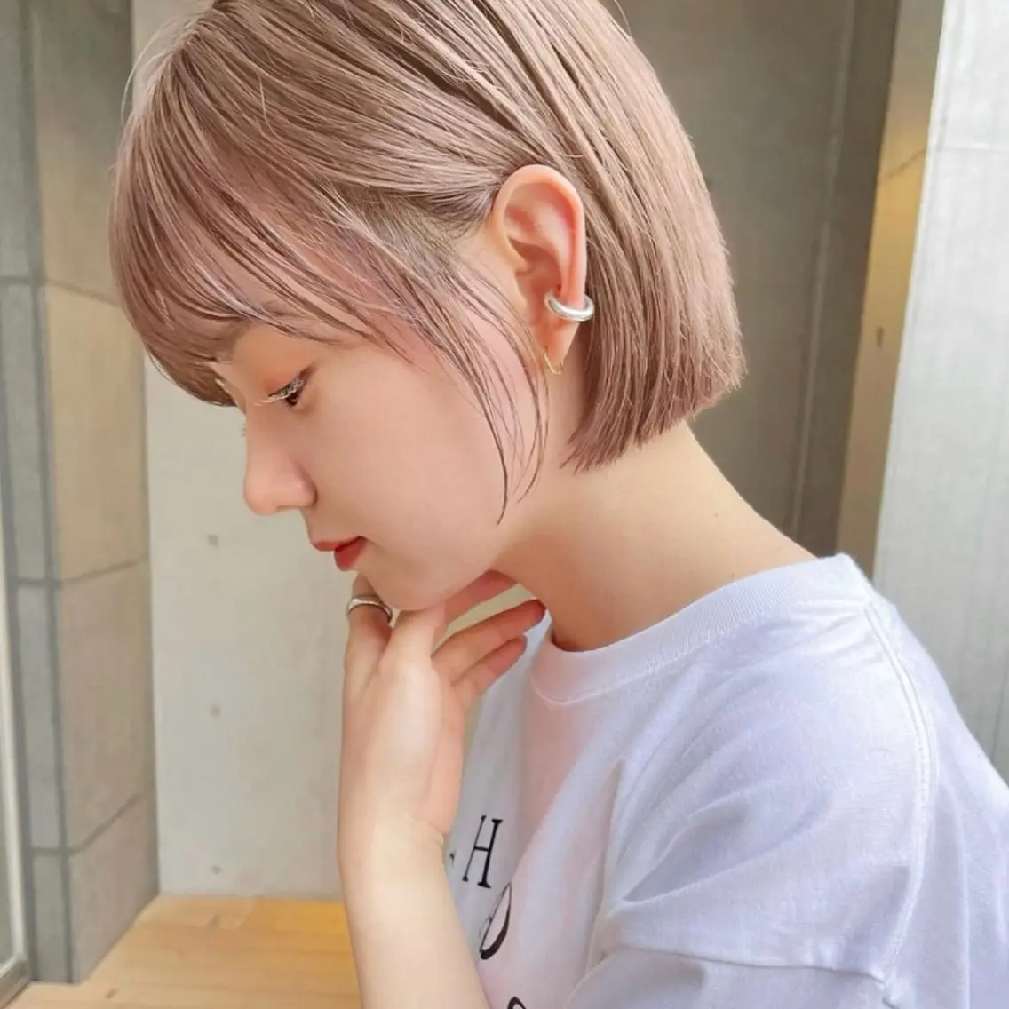 ショート ボブ 内野  龍海 /ボブカットモデルのヘアスタイル