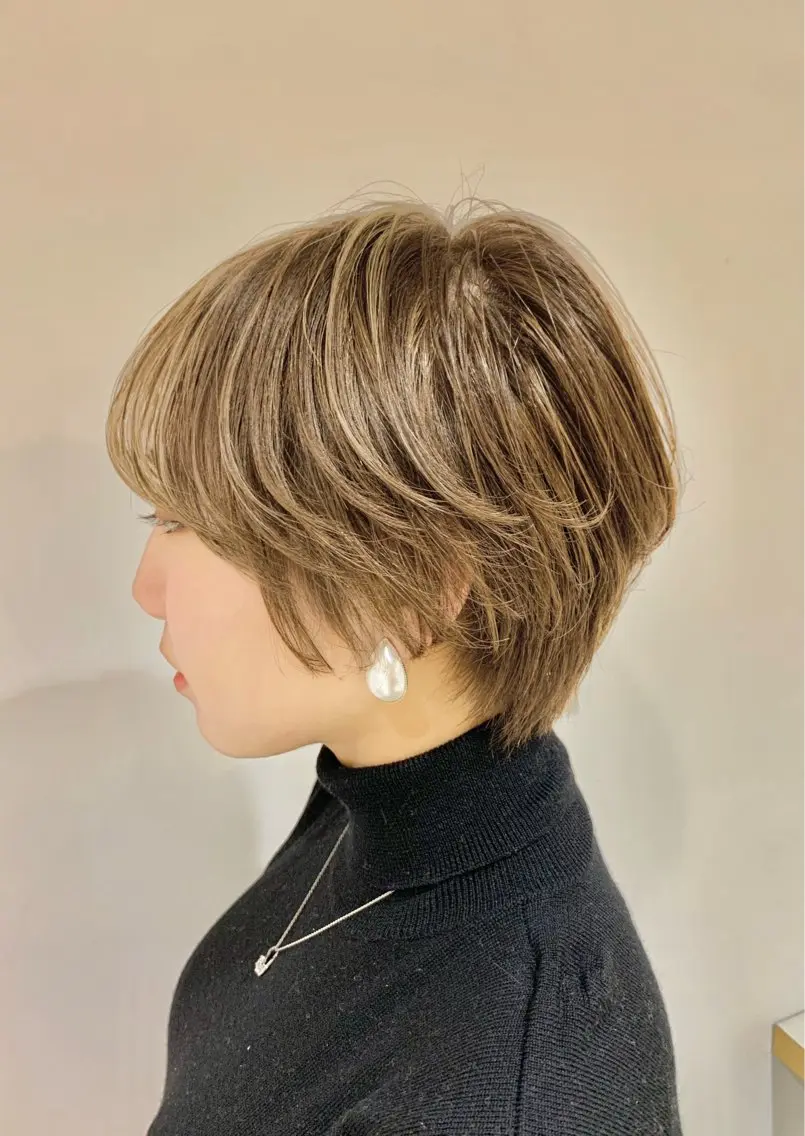 大人女性人気NO.1★白髪ぼかしも🙆‍♀️✨カット＋育てるハイライト＋ヘアケアの写真