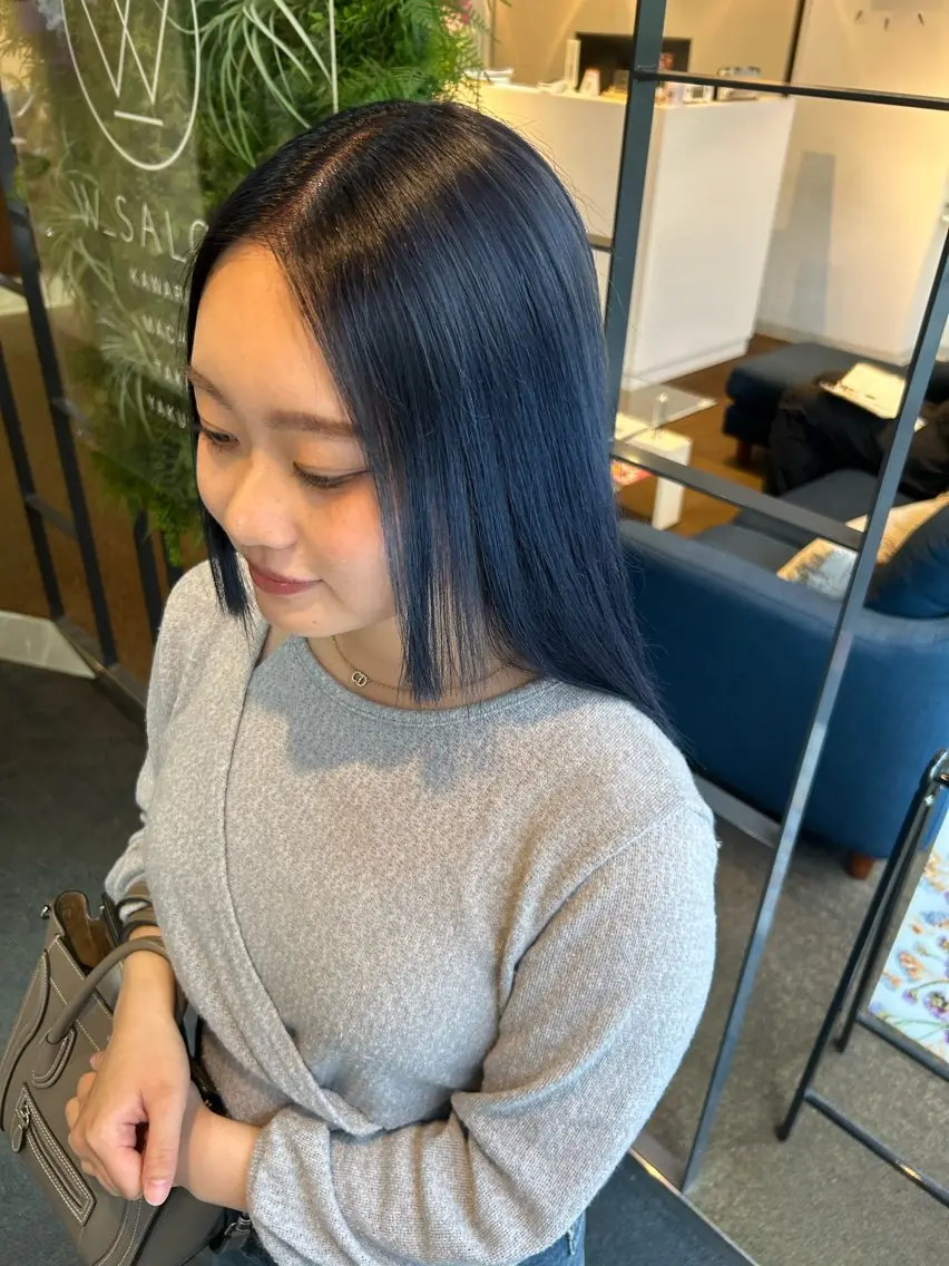 ロング カラー ヘアカラー yunosuke/艶 カラーw-salonのヘアスタイル