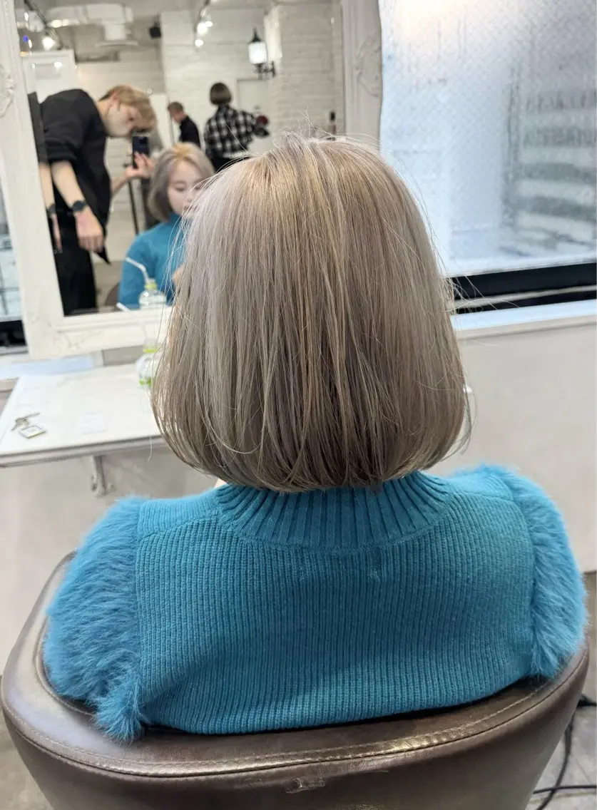 ショート カラー 札幌ブリーチカラー/ ダブルカラー/ドイのヘアスタイル