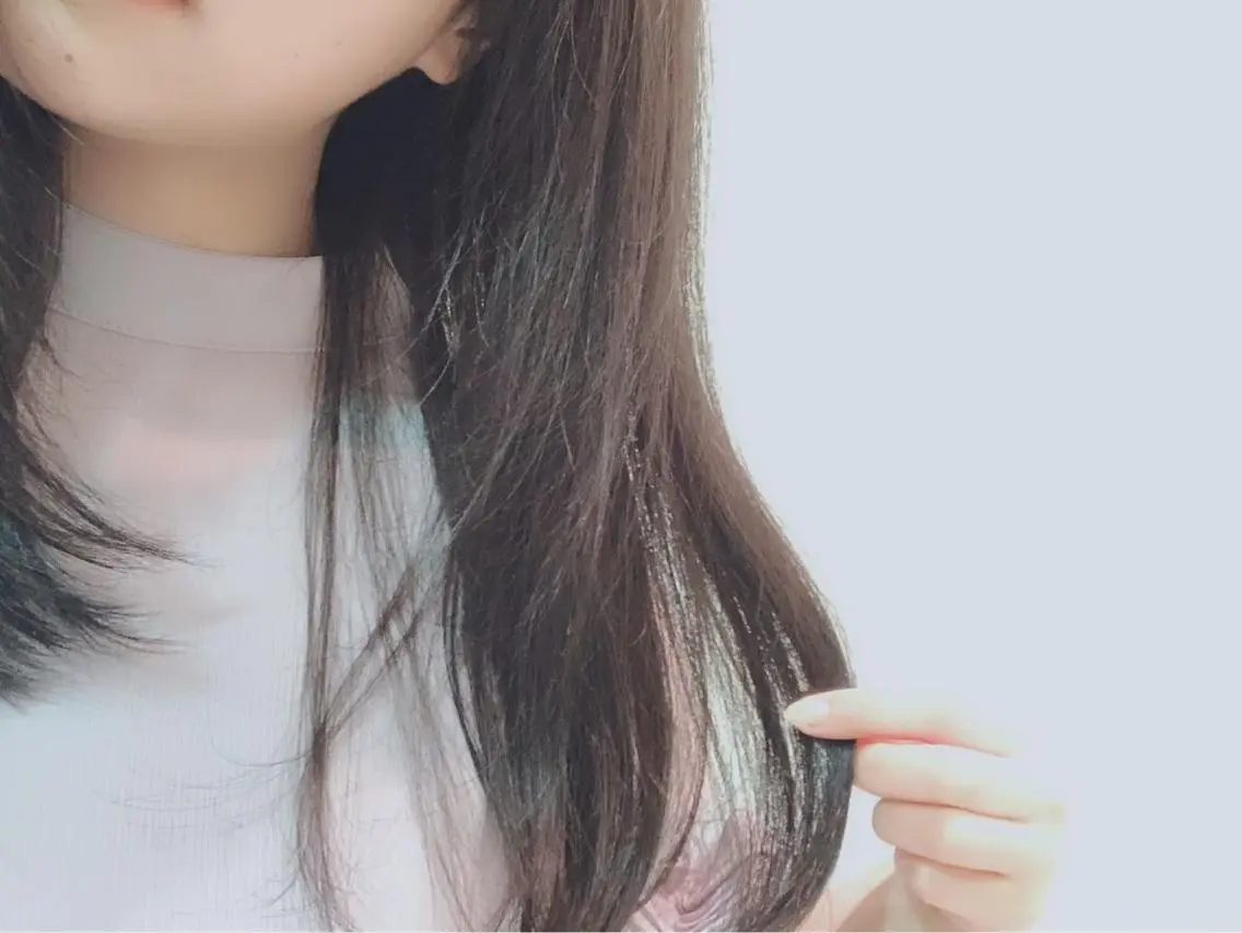 💗ビシッと💗枝毛カット+★縮毛矯正★※トリートメントケア付きは髪質改善ストレートをお選びくださいの写真