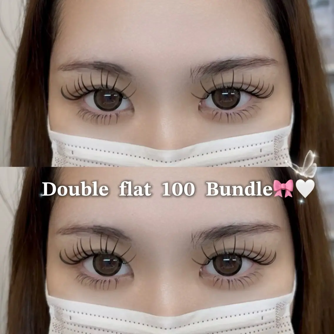 ダブルフラット100束 °ʚ🤍ɞ°ボリュームモチ重視の方オススメ🌷.*の写真