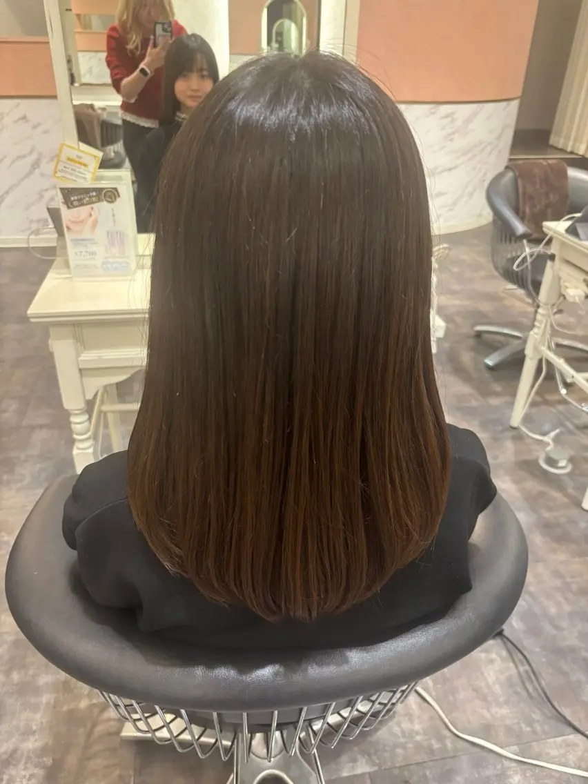 ロング カットモデル 募集中✨武田夏帆のヘアスタイル