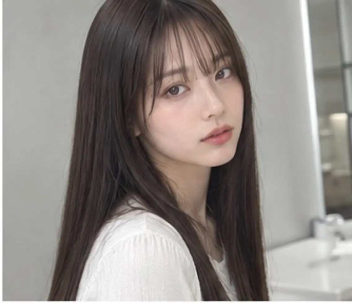 ロング 大竹 椿咲のヘアスタイル