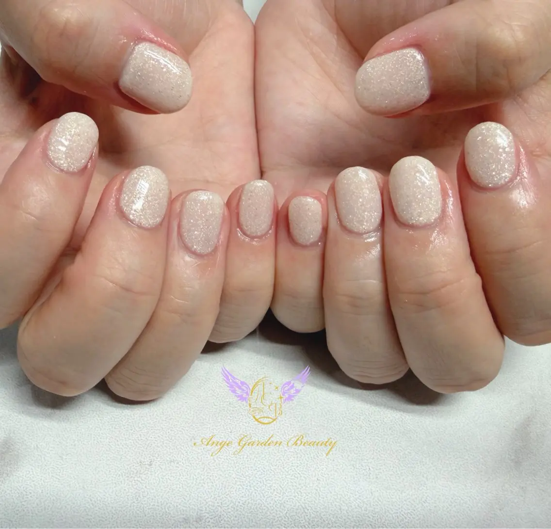 ネイル ワンカラーネイル ハンドネイル AngeGarden Beautymihoのネイルデザイン