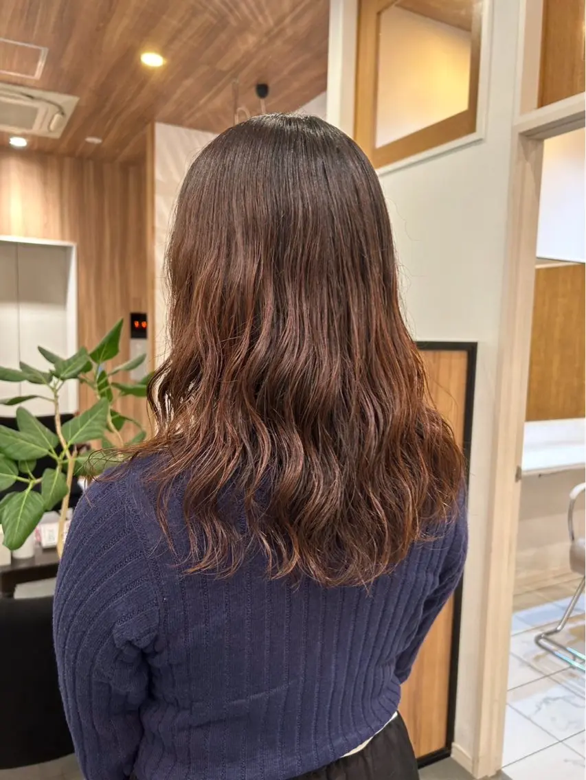 パーマ パーマ 橋本 萌叶のヘアスタイル
