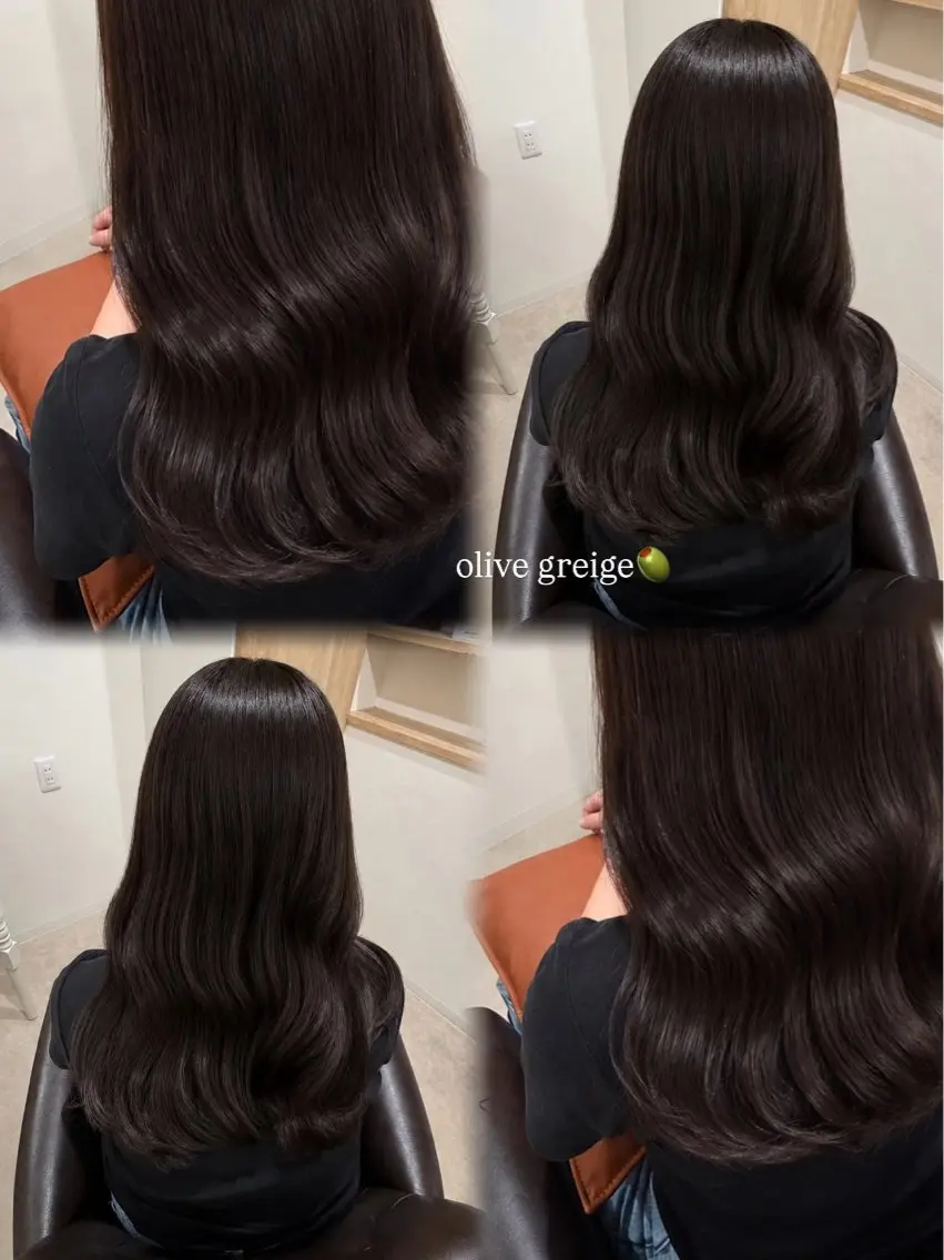 ロング ヘアカラー トリートメント 真銅 璃逗のヘアスタイル