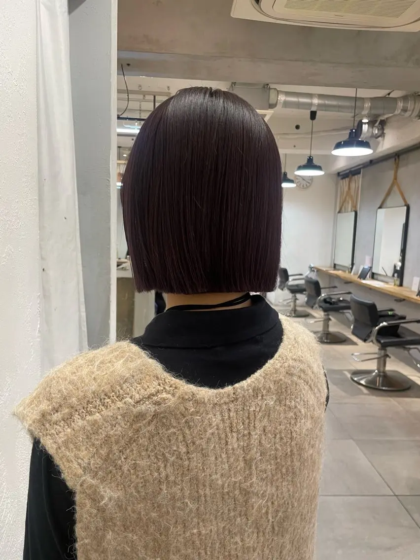 🦢bob cut ＋ Aujuaクイックトリートメント🦢の写真