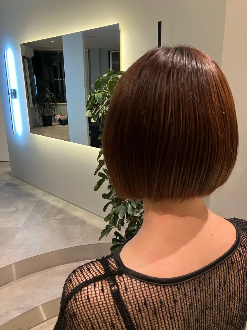 ショート ボブ カット OCHIAI KEISUKEのヘアスタイル