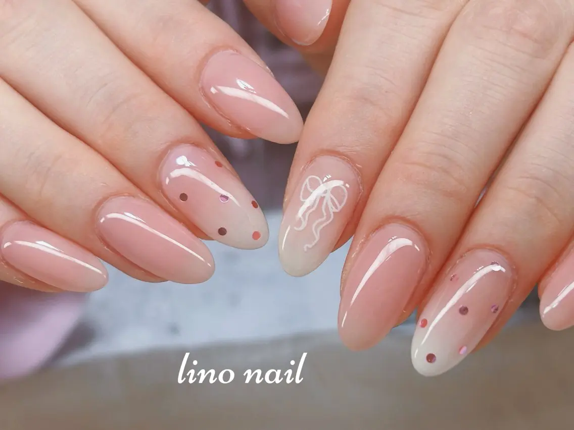 ネイル 持ち込み ハンドネイル Lino Nailのネイルデザイン