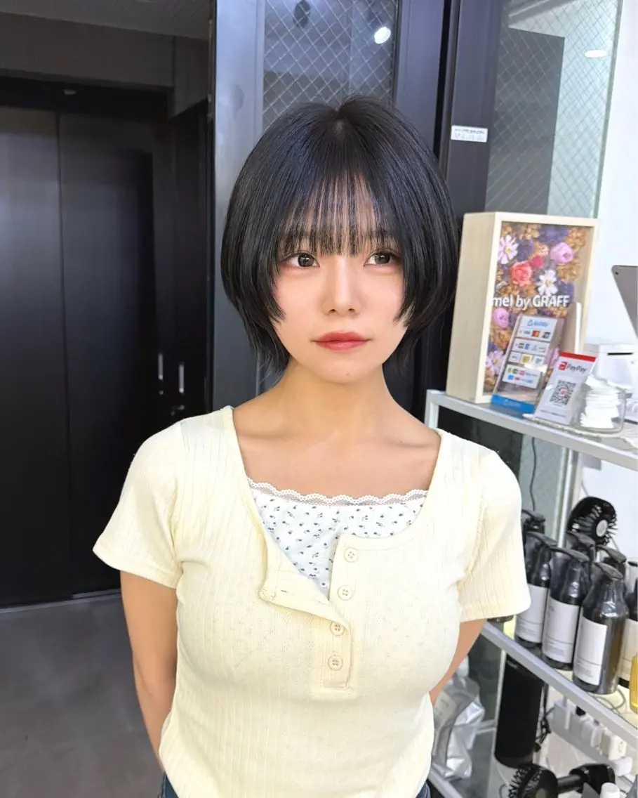 ショート ショート/ ボブ/今井皓のヘアスタイル