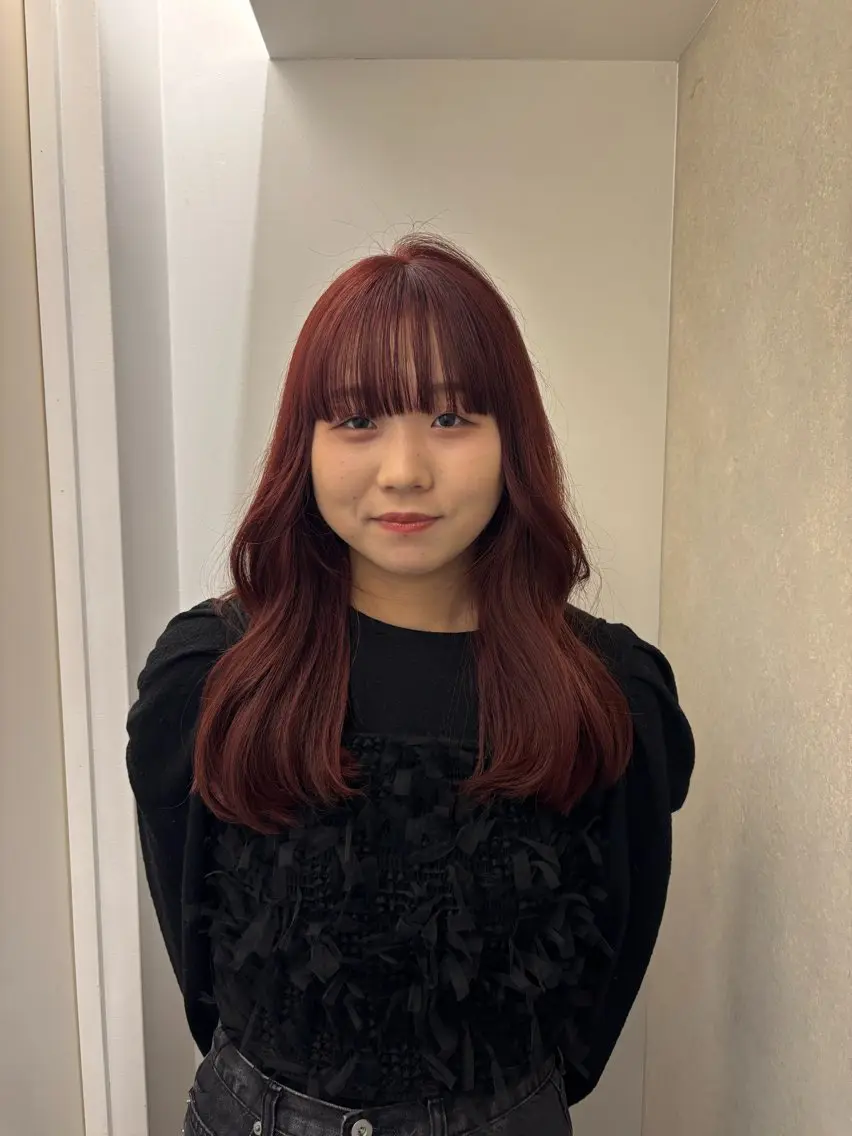 ロング カラー ガーリーネイル hiroka🩰🎀のネイルデザイン